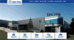 Desktop Screenshot of izo-tek.com